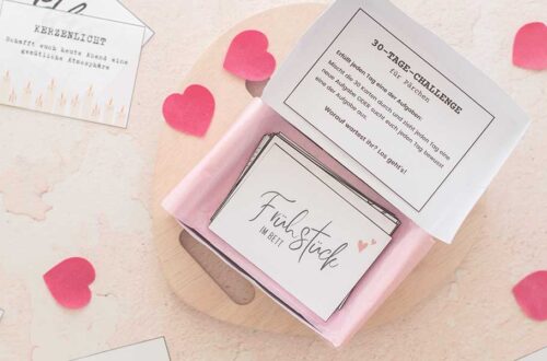 30-Tage-Pärchen-Challenge als Geschenk zu Valentinstag