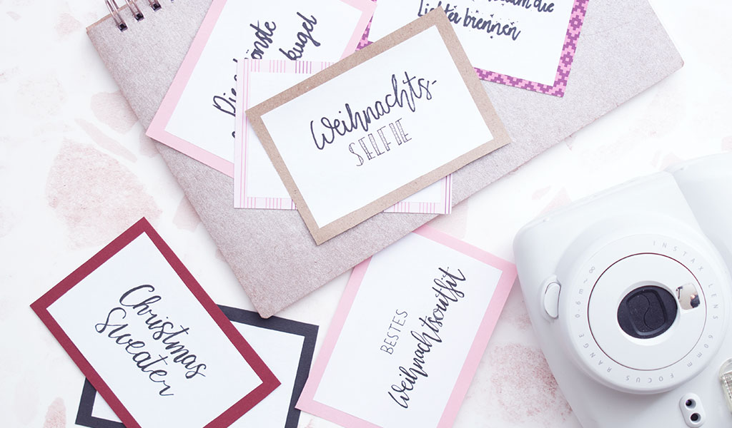 Weihnachtliche Fotchallenge als Geschenkidee