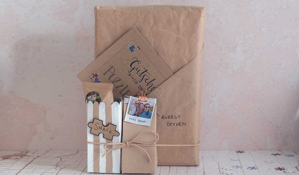 Fotogeschenke: Geschenkeset Fotopuzzle von MEINFOTO