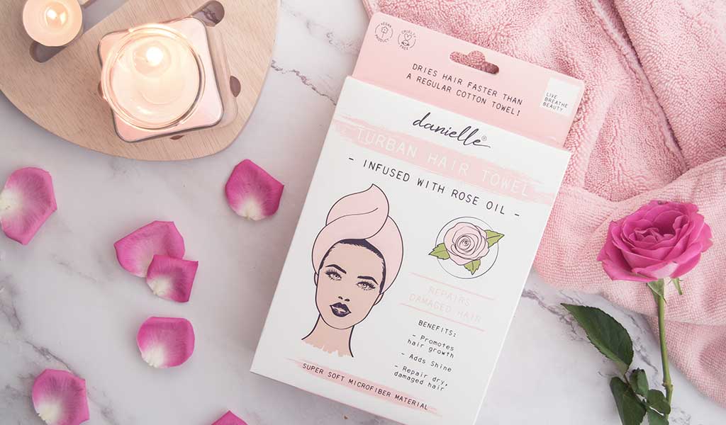 Haarturban von radbag als Selfcare Geschenk