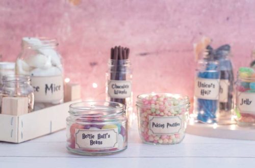 Selbstgemachte Harry Potter Candy Bar