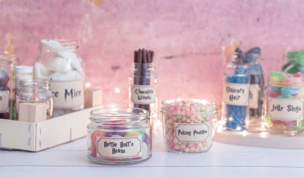 Selbstgemachte Harry Potter Candy Bar
