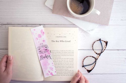 DIY Lesezeichen als einfache Geschenkidee
