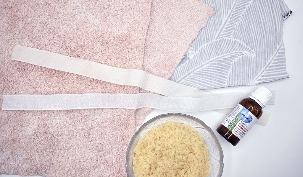 Material für das DIY Wärmekissen