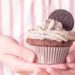 Selbstgemachter Cupcake aus Oreo Keksen