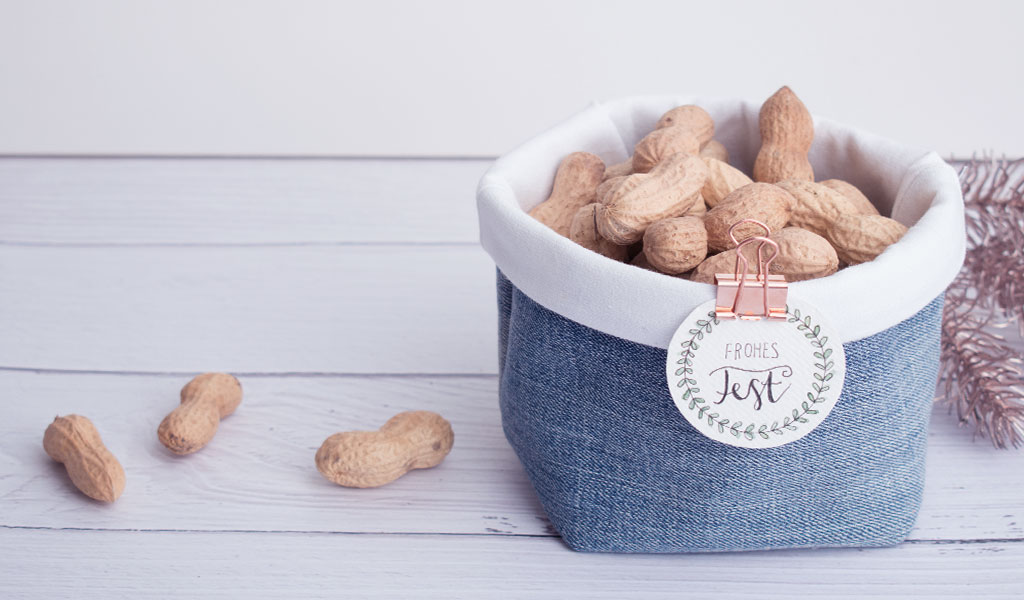 Leichtes Nähprojekt: Utensilo als Geschenkverpackung