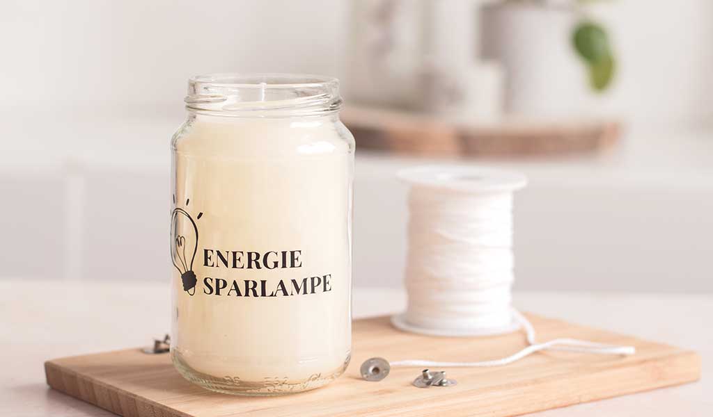 witzige Geschenkidee DIY Energiesparlampe