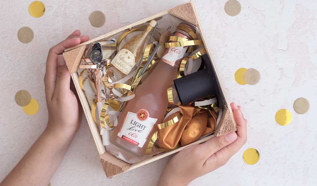 Geschenk zum Abschluss: Partybox zum Feiern